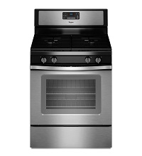 Whirlpool Stainless Steel Self Cleaning Gas Stov...