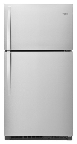 Whirlpool 22.4 cu.ft. Top Mount Stainless Steel