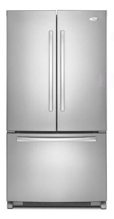 Whirlpool 23 cu.ft. Stainless Steel French Door Refrigerator