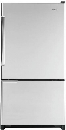 Whirlpool 23 cuft Stainless Steel Refrigerator