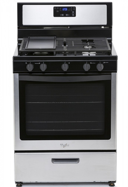 Whirlpool New 5 Burner Gas Range with Griddle